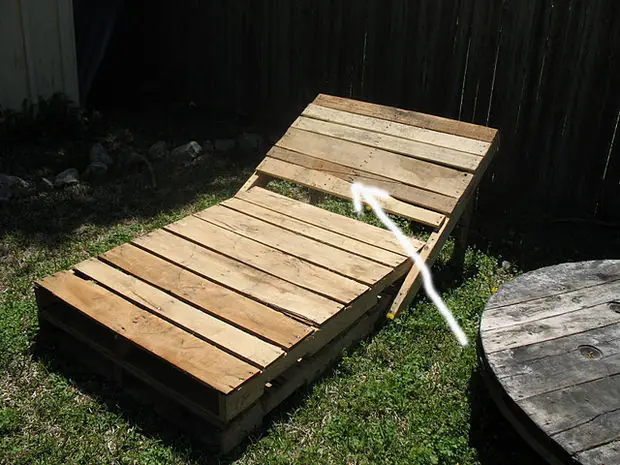 muebles de jardin con palets