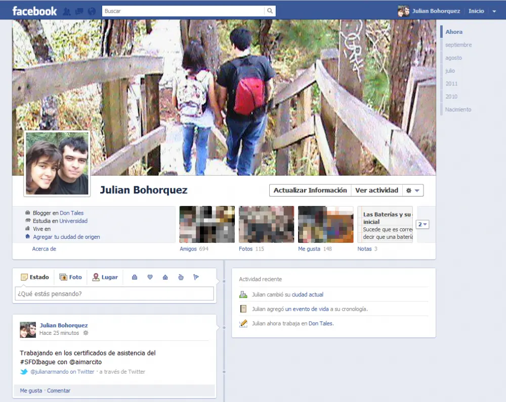 Como Activar el Nuevo Perfil de Facebook 2012