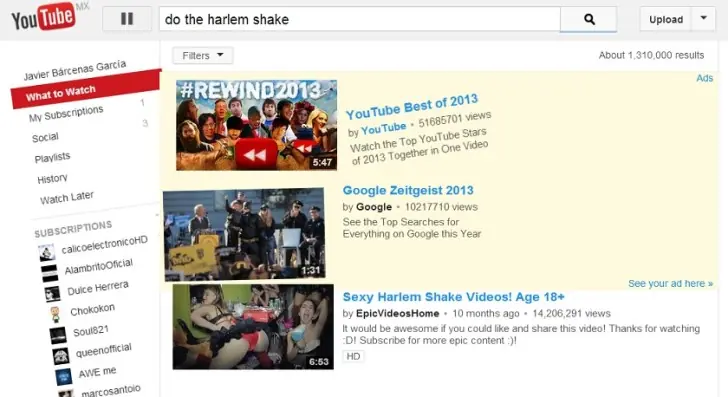 youtube truco