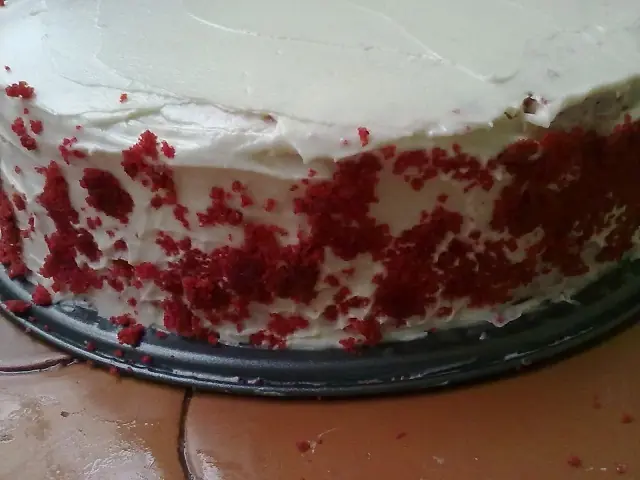 Denunciame esta: Tarta Red velvet o terciopelo rojo Denunciame esta: Tarta Red velvet o terciopelo rojo