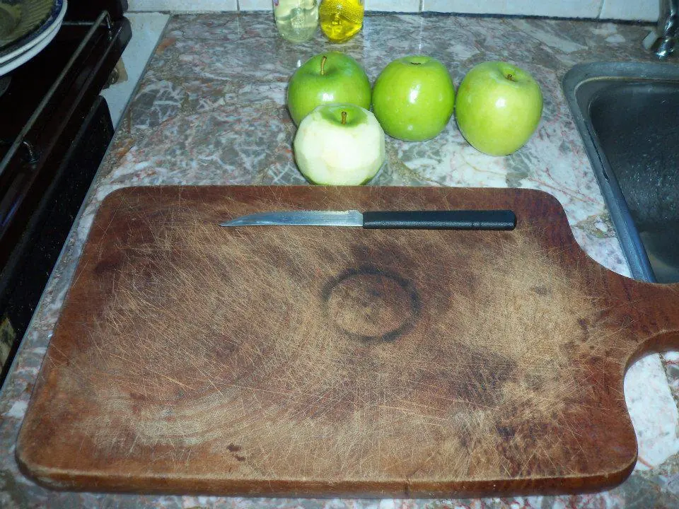 Tarta invertida de Manzanas