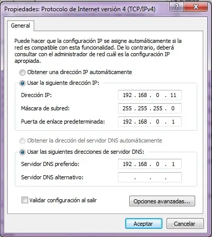 conectar dos modems