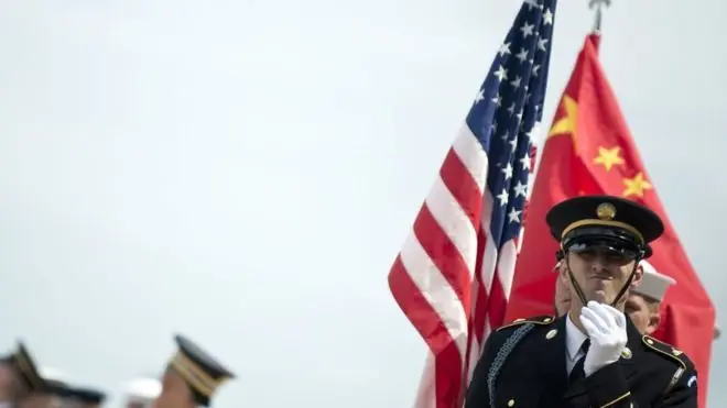 8 Gráficos que comparan el poderío militar de Usa y China.