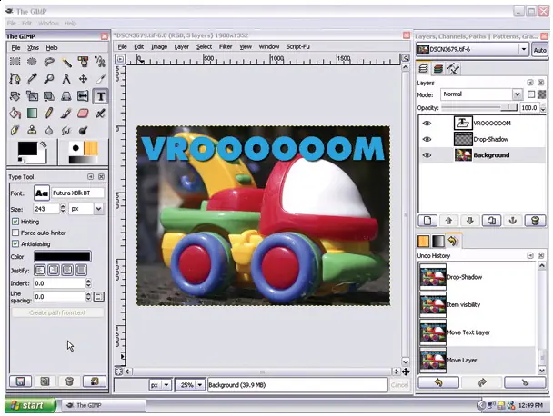 GimpShop - Gimp a lo Photoshop !