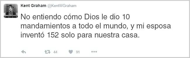 10 contagiosos tuits de la vida de CASADOS que son  ciertos