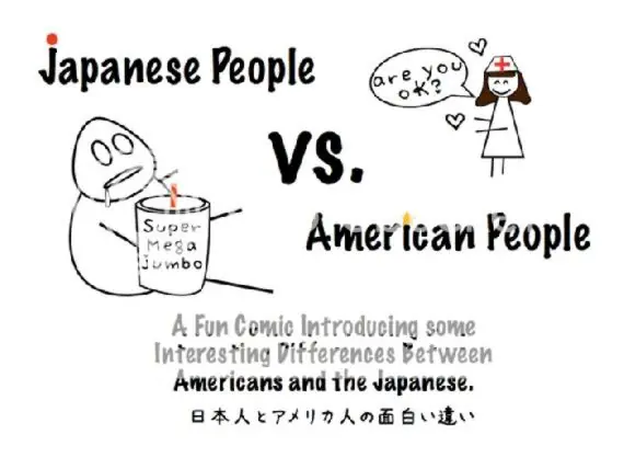 Diferencias entre japon y estados unidos D: