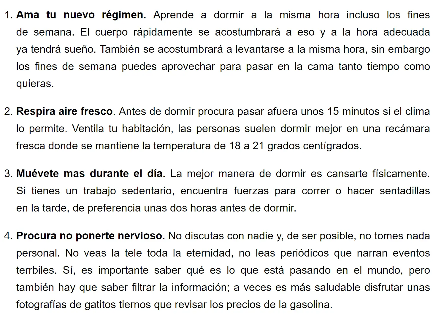 consecuencias de la falta del sueno