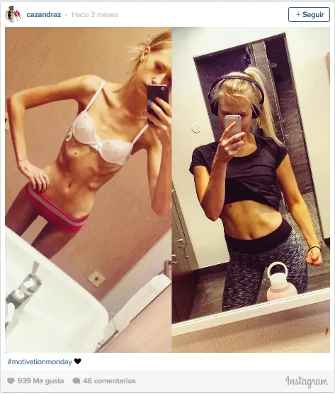 Pesaba 30 kg y ahora es una ex profesora de fitness Pesaba 30 kg y ahora es una ex profesora de fitness