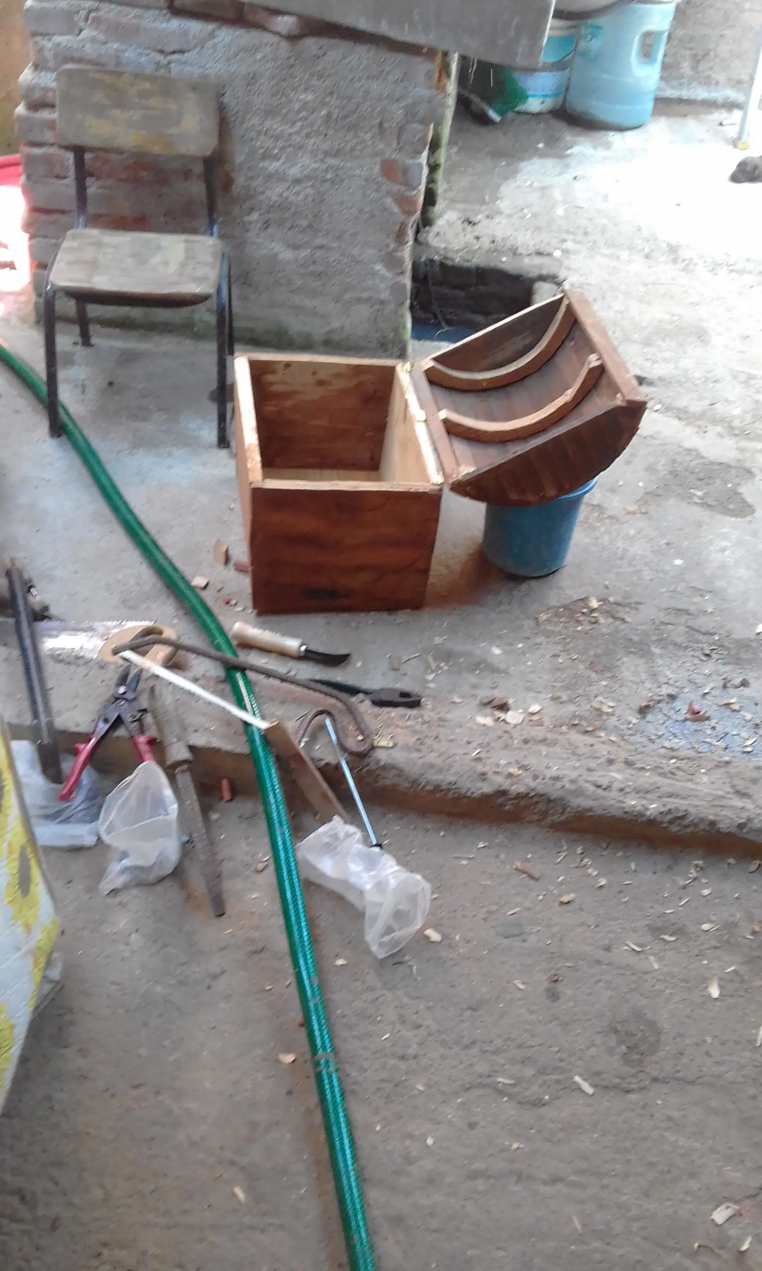 Hice un cofre de madera en mi tiempo libre y...