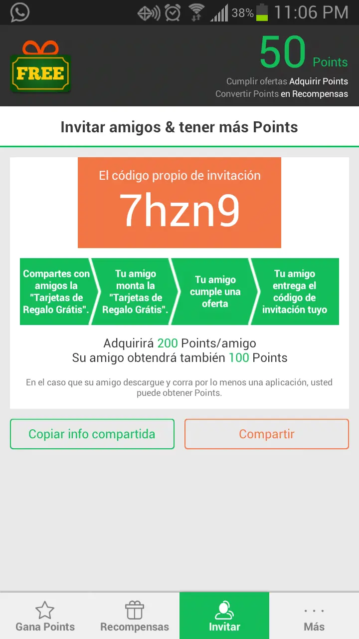 Queres tarjetas de regalo? Entra!