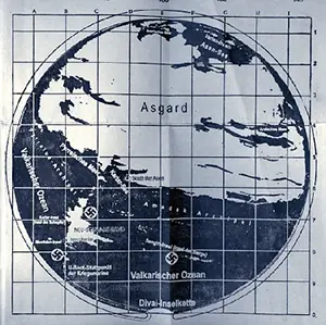 El mapa secreto de la Antartida y la Tierra Hueca