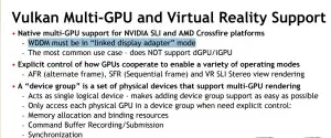 Vulkan solo soportará múltiples GPUs en Windows 10