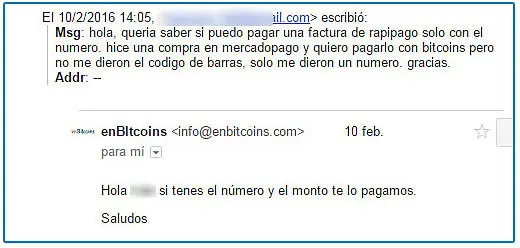 compre con bitcoin