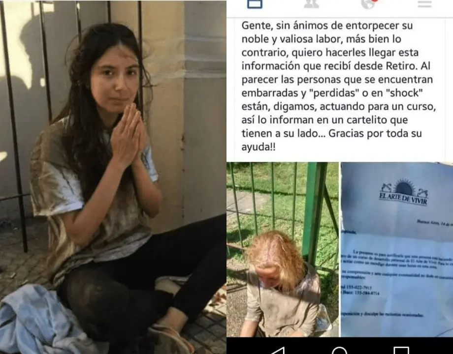 Hippie con Osde hace cosplay de pobre para una secta