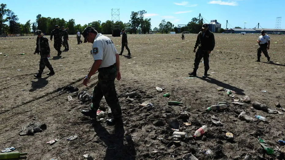 Santiagueño no volvió del recital del Indio Solari