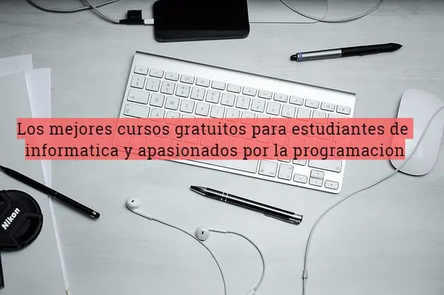 Cursos gratuitos para estudiantes de informática