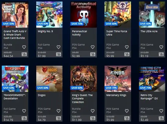 flash sale febrero psn flash sale febrero psn