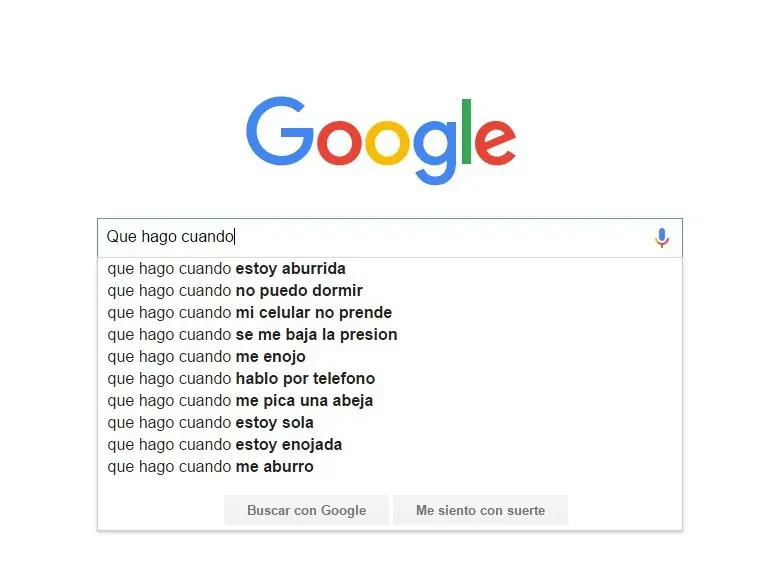 que hago cuando