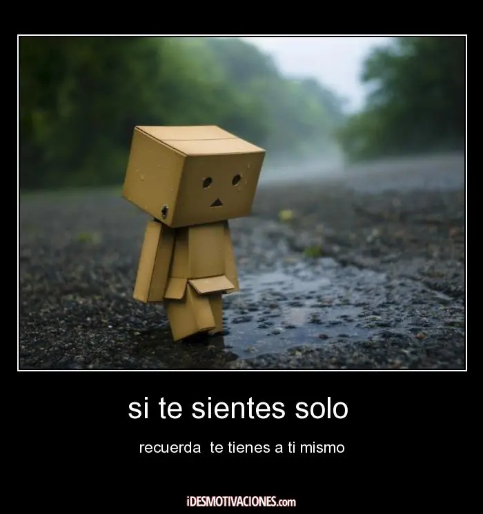 ¿Te sientes solo? ¿Te sientes solo?