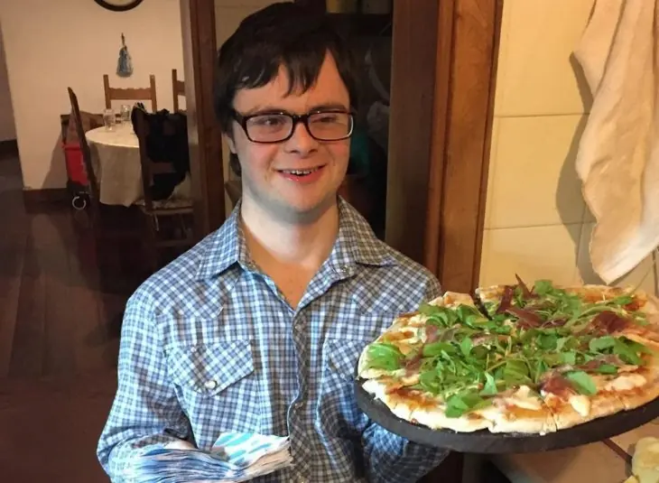 sindromes de down inauguran pizzeria