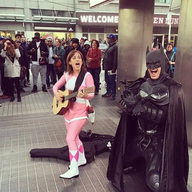 la power ranger rosa