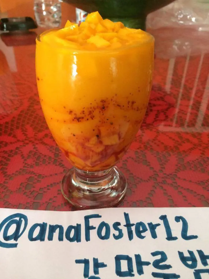 smoothie de mango