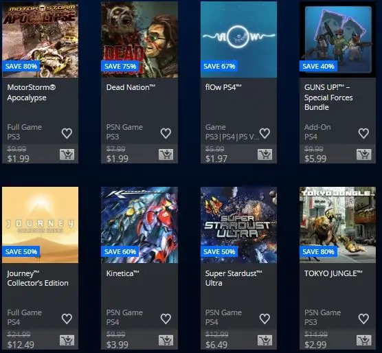 ps4 deals