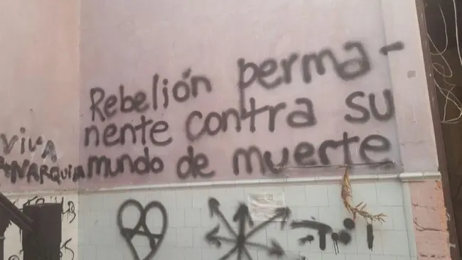 Así dejaron los anarquistas la casa que ocupaban en Fernánde