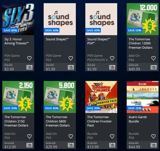 ps store usa delas
