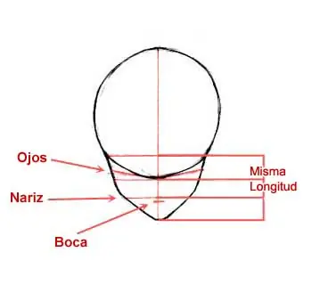 Como dibujar la cara frontal de Goku [Dragon Ball Z]