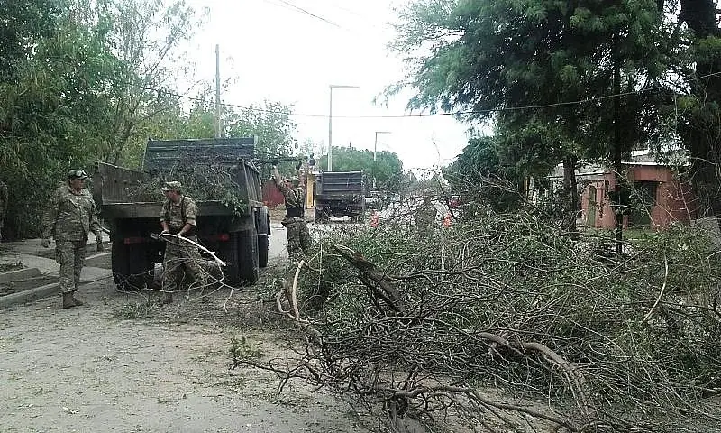 Asistencia a la comunidad por parte del Ejercito Argentino