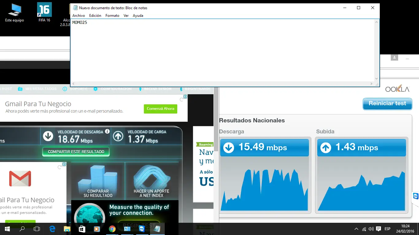De speedy a telecentro