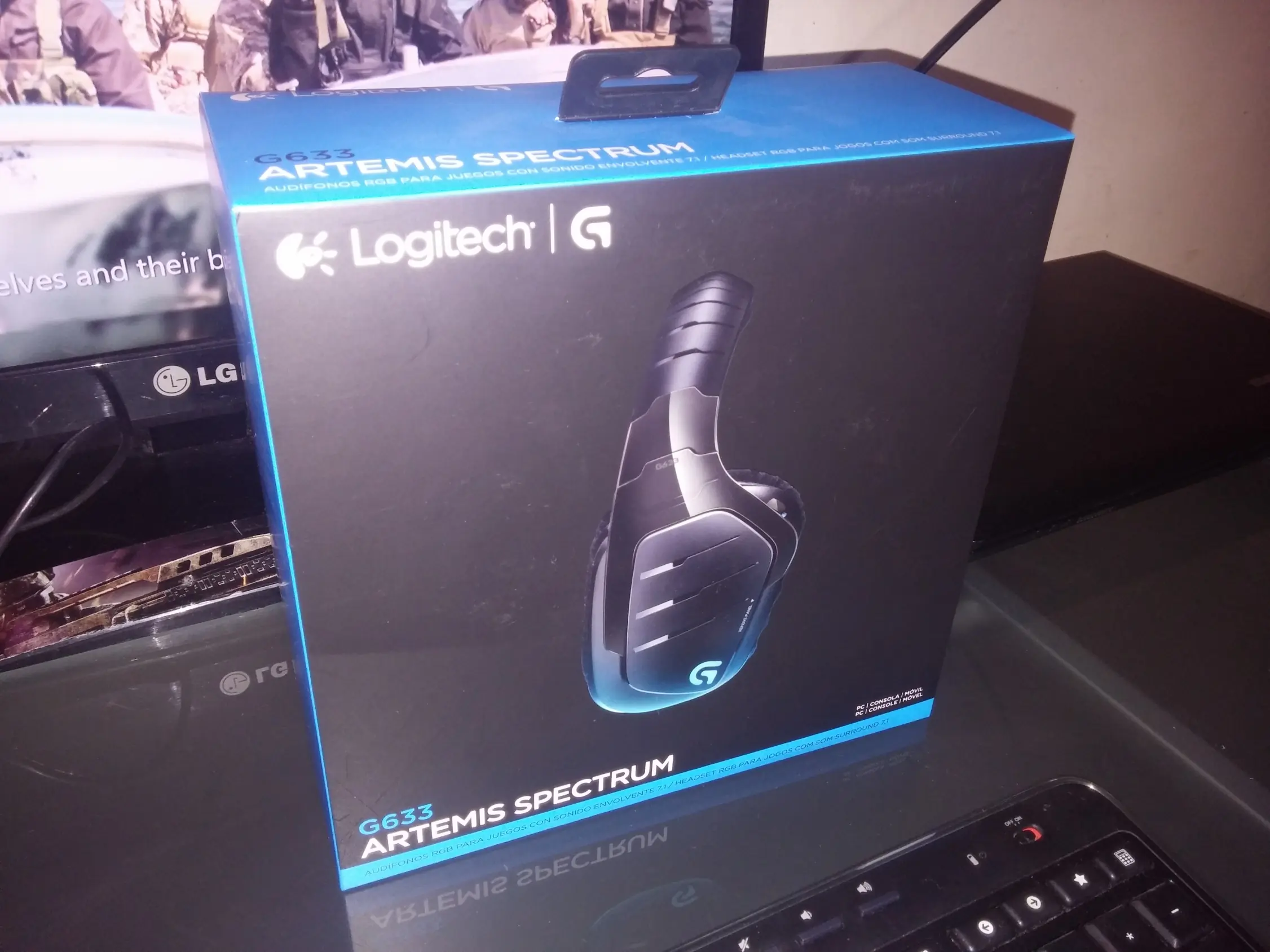 Auriculares gamer Logitech G 633