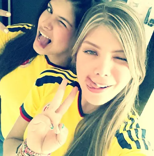 hinchas colombianas