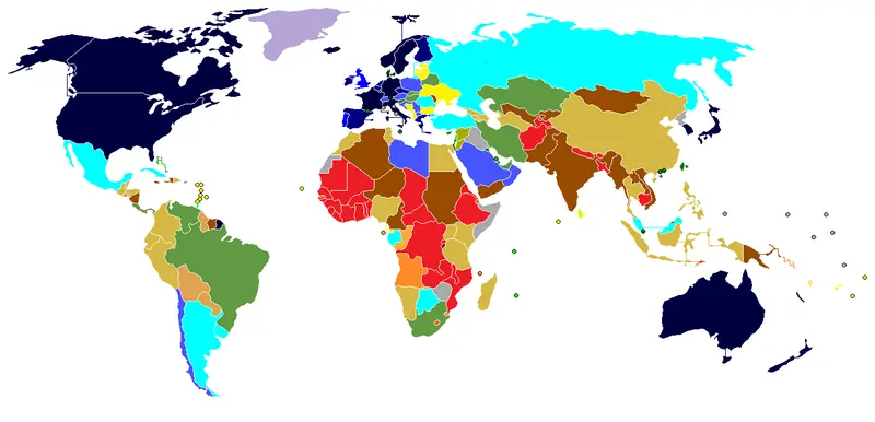 Por qué los países fríos tienden a ser más ricos que los