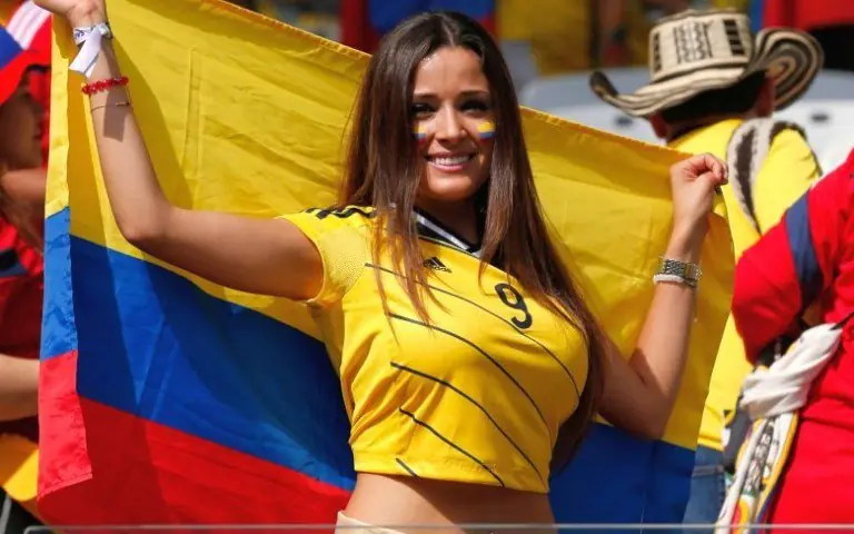 hinchas colombianas