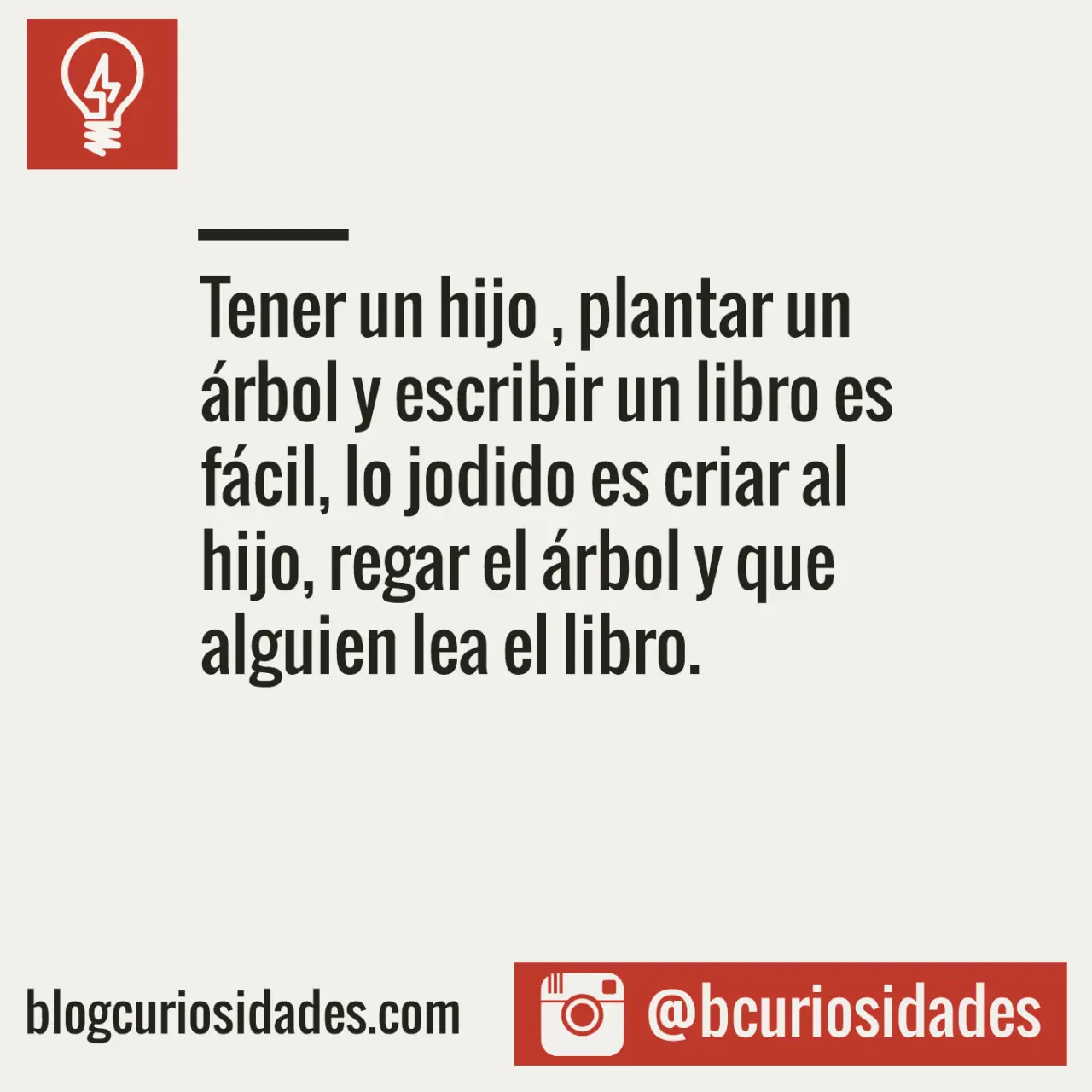 un post curioso