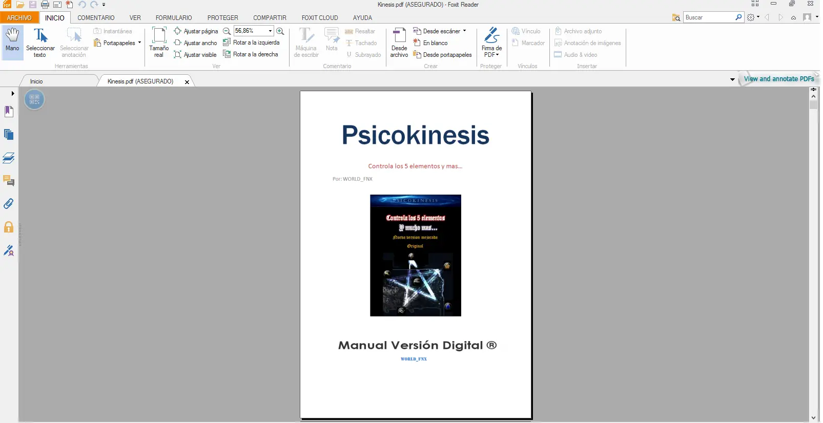 Kinesis, Aprende a controlar este fenomeno "PSICOKINESICO"