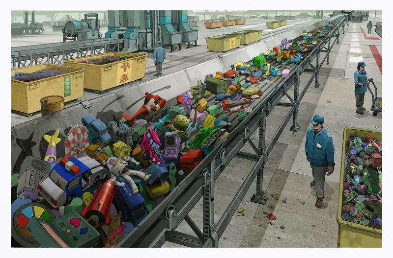 El concepto original de Toy Story 3 El concepto original de Toy Story 3