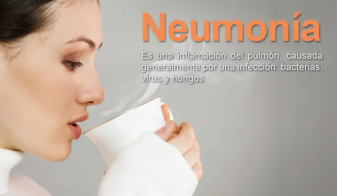 Con estos fríos ojo con la Neumonía. Síntomas y remedios