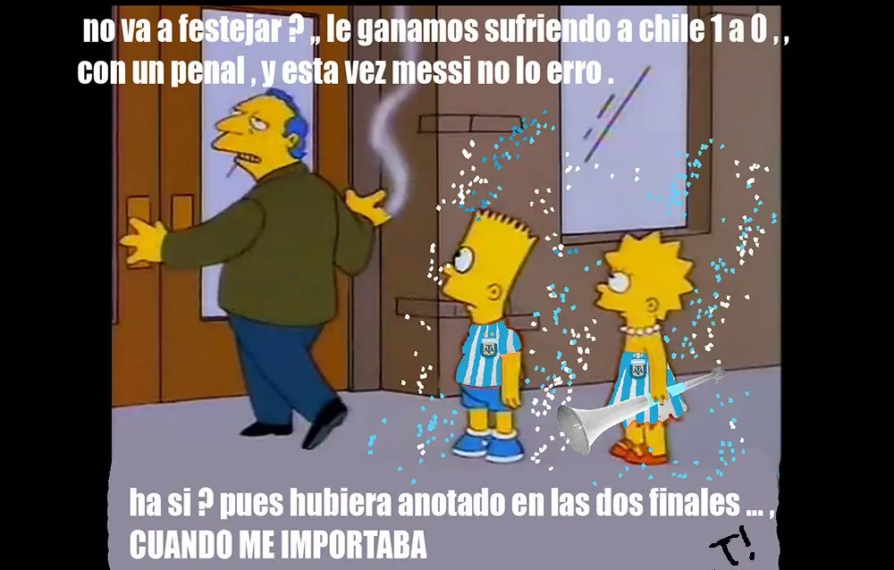 Despues de 2 finales perdidas, de local 1 a 0 sufriendo