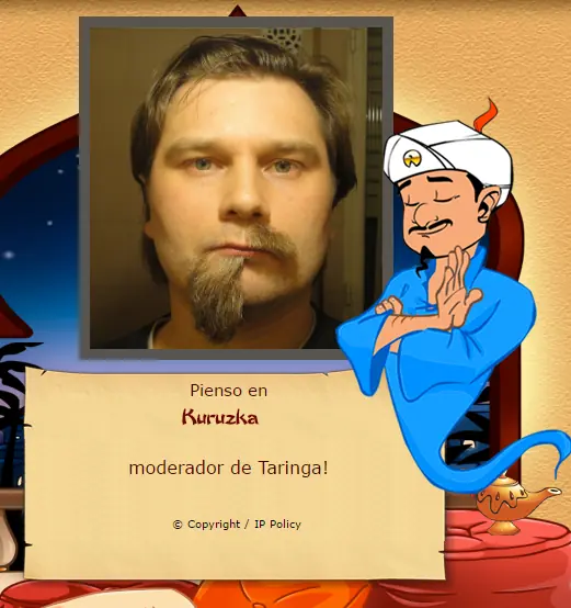 Akinator se sigue desubicando con los Taringueros.