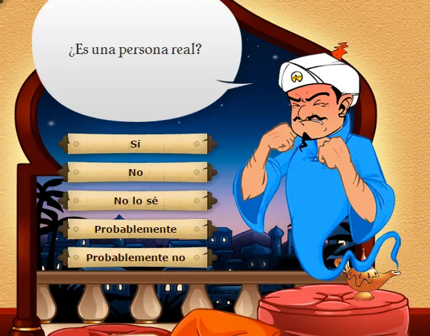 Akinator se sigue desubicando con los Taringueros.