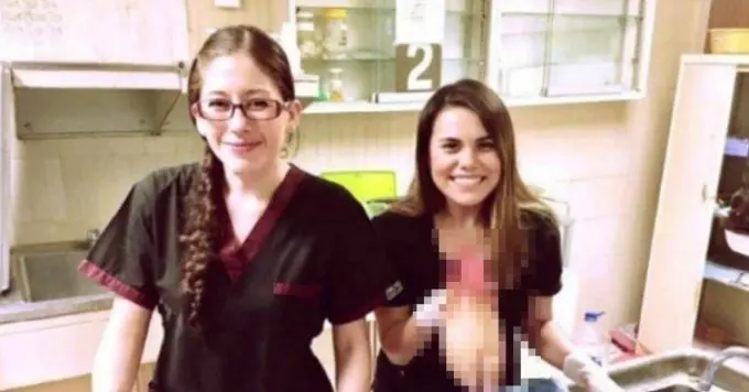 Médicas "graciosas" publicaron foto con pie que amputaron