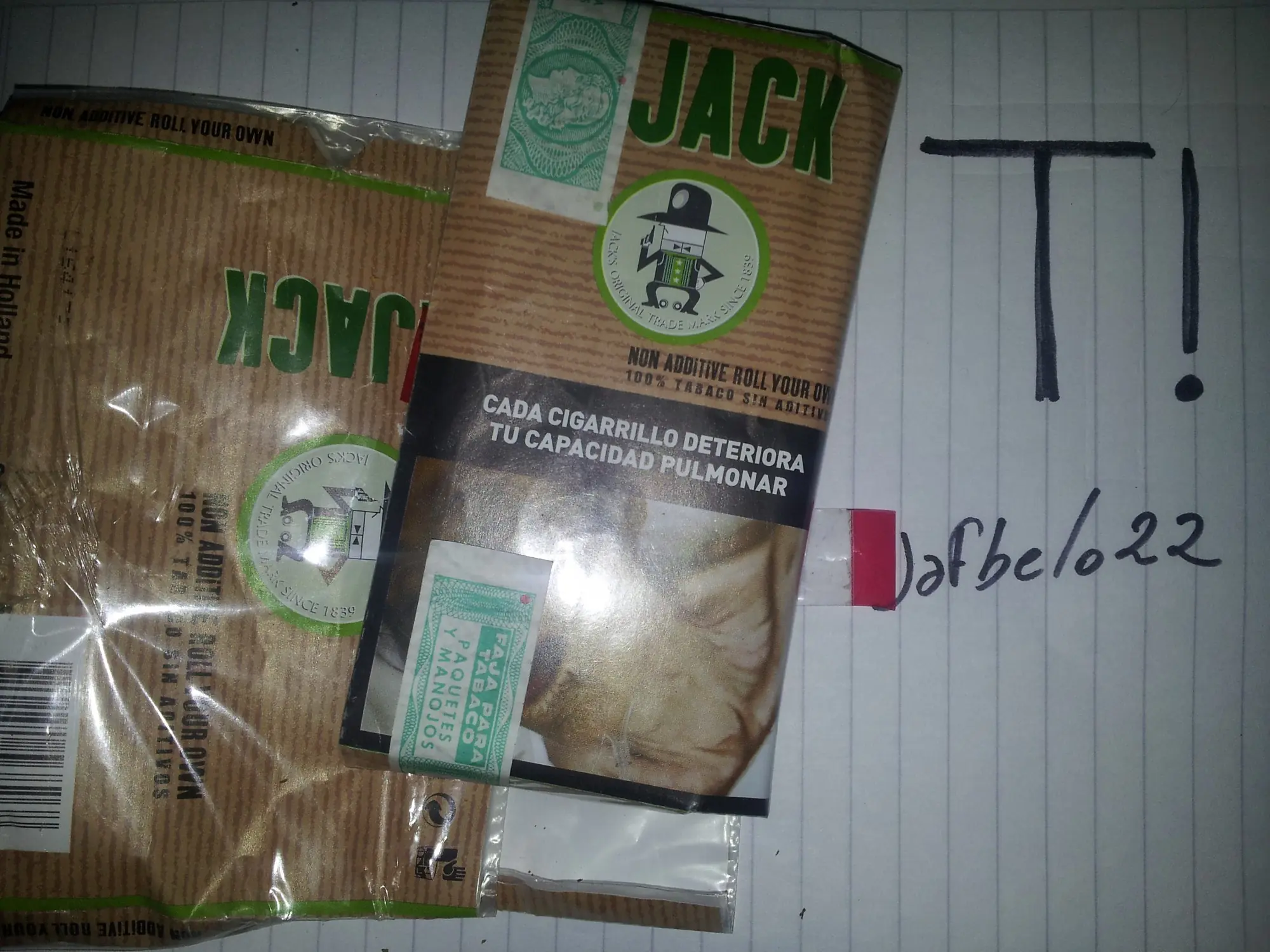 cigarrillos armados
