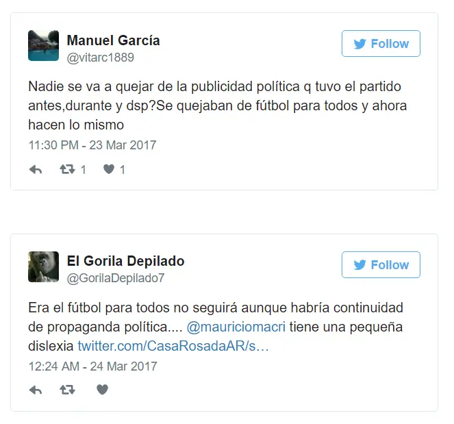 del macrismo
