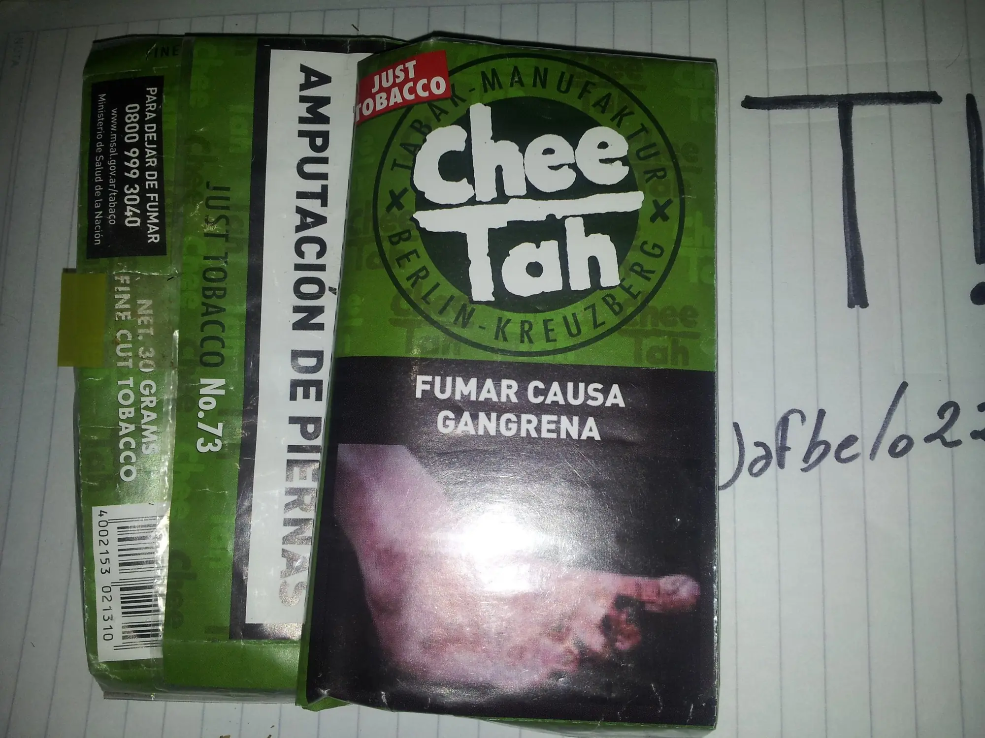 Cambiando al tabaco sin aditivos