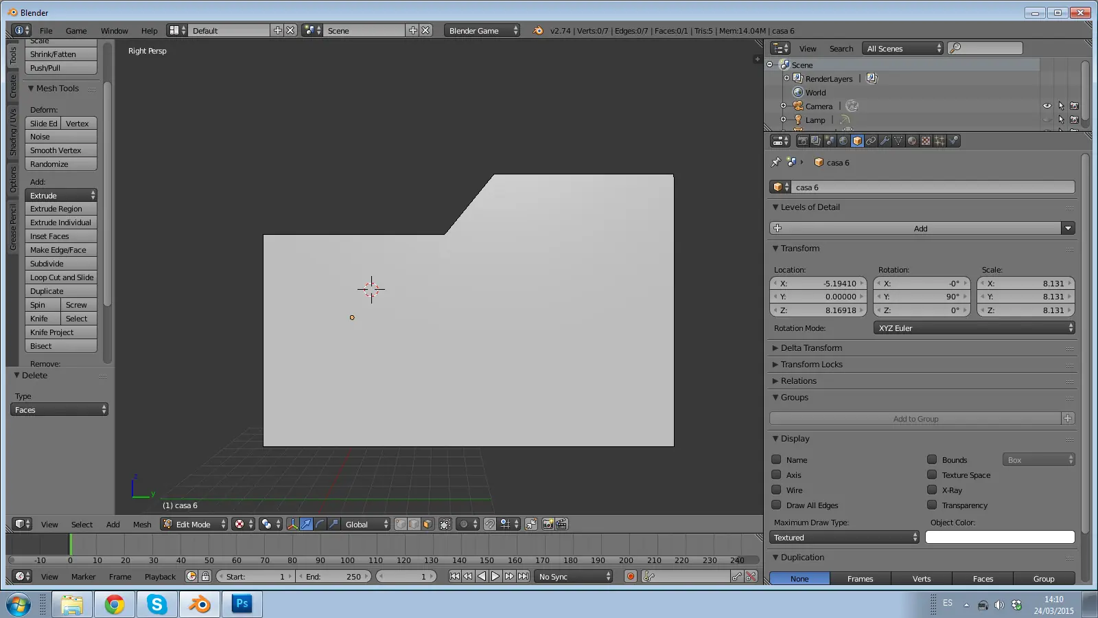 Paso a Paso como crear una casa o edificio con Blender