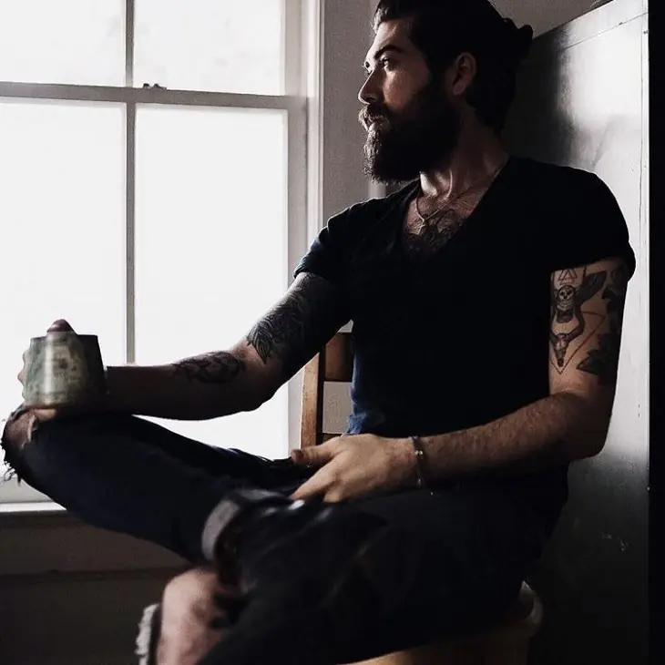 crecimiento de barba