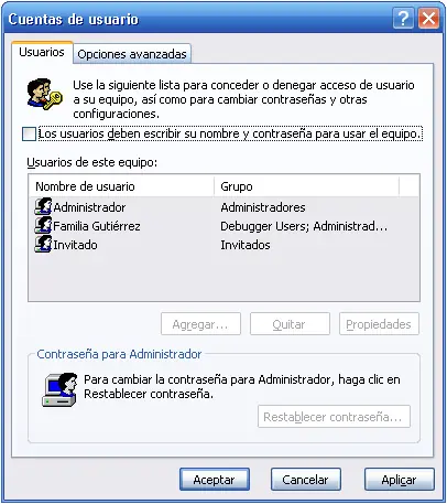 Iniciar Windows Xp Sin Poner Nombre y Contraseña